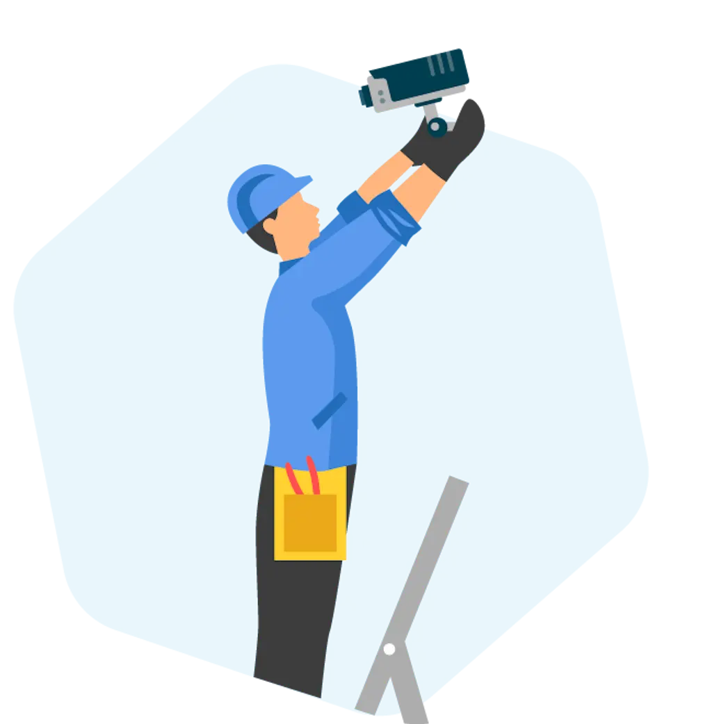 تکنسین نصب دوربین مداربسته 